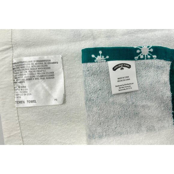 Christmas Kitchen Towels - Snowmen Designs - 3 Towels‎ - Picture 5 of 5